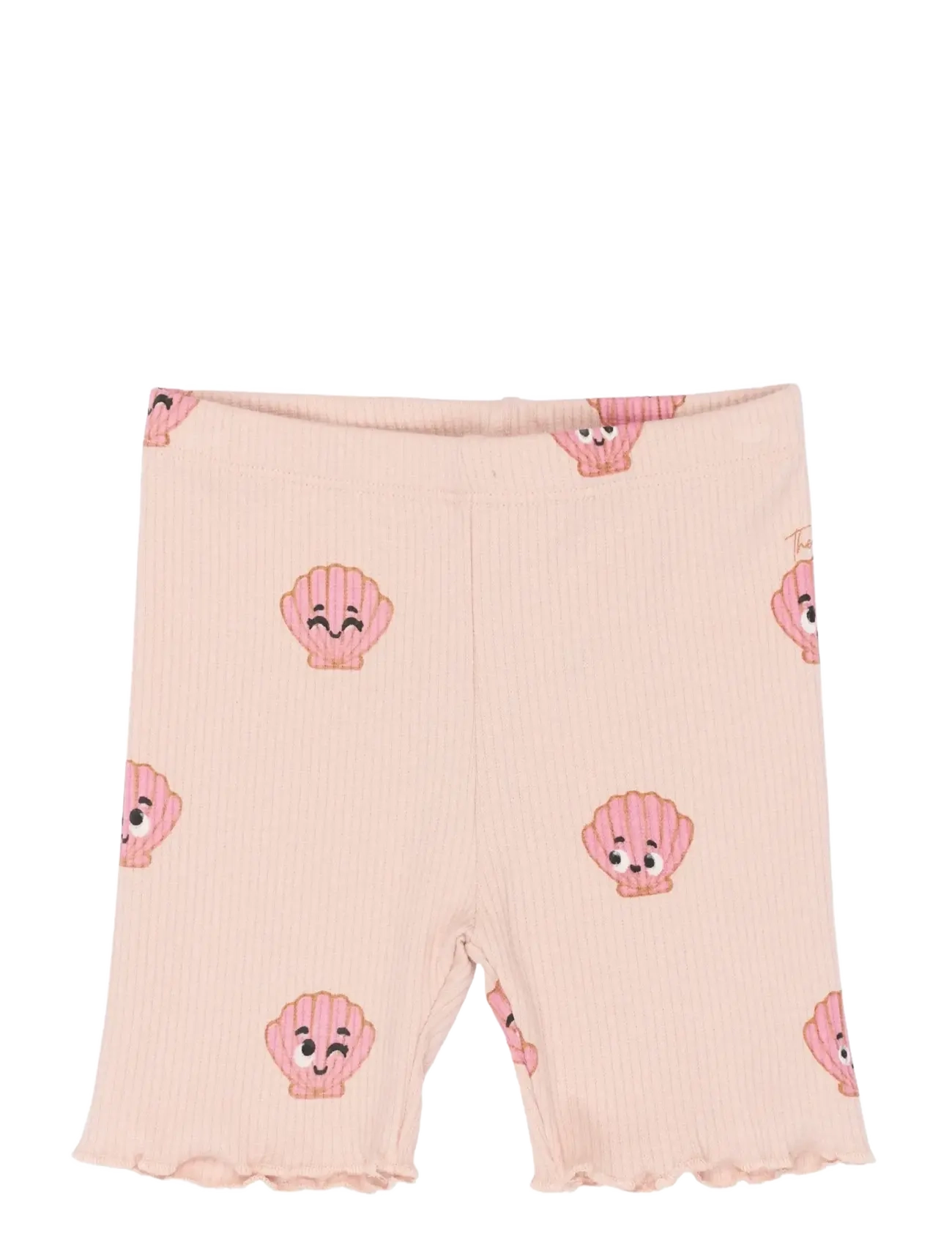 The New TNSTTinker Tight Rib Shorts - Osta suuruse järgi - PEACH WHIP AOP / pink/rose