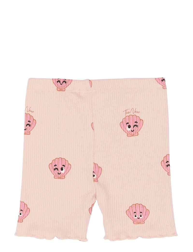 The New - TNSTTinker Tight Rib Shorts - casual shorts - peach whip aop - 2