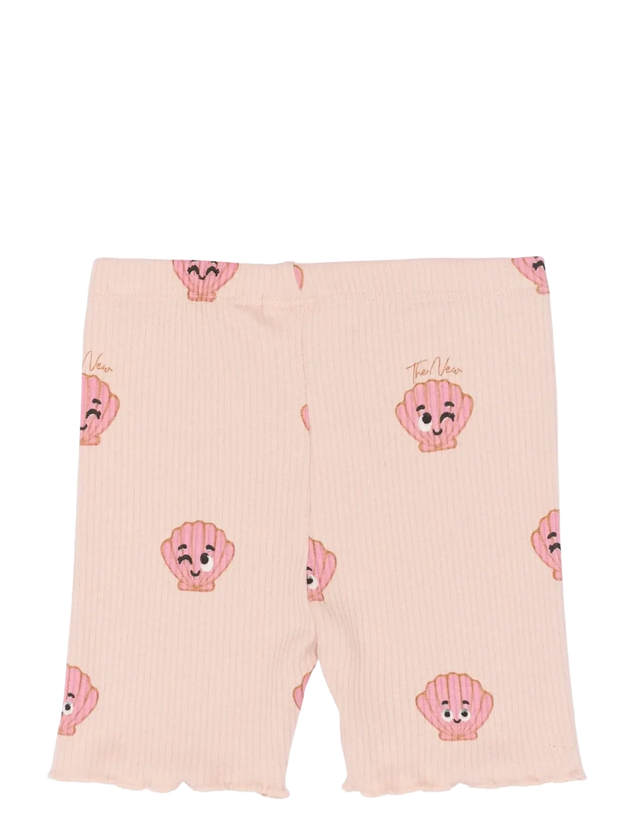 The New - TNSTTinker Tight Rib Shorts - lühikesed vabaajapüksid - peach whip aop - 2