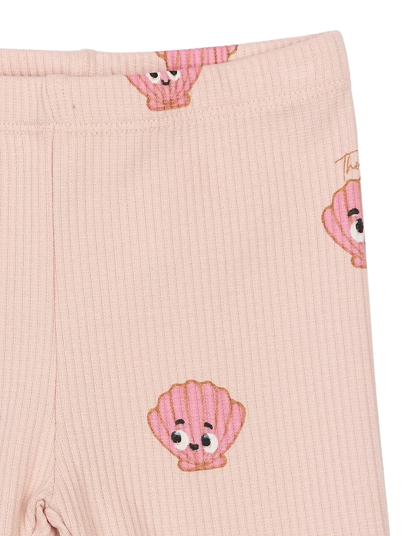 The New - TNSTTinker Tight Rib Shorts - casual shorts - peach whip aop - 4