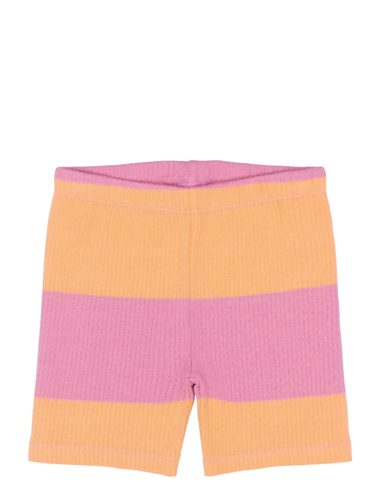 The New TNSTTori Tight Rib Shorts - Osta suuruse järgi - CASHMERE ROSE STRIPED / pink/rose