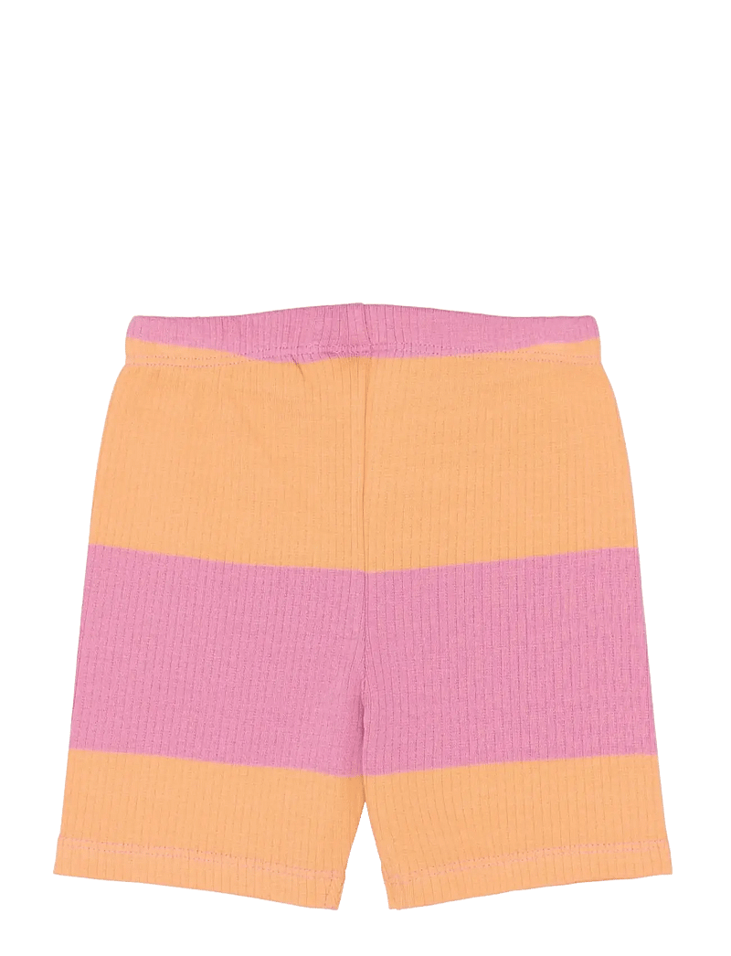 The New - TNSTTori Tight Rib Shorts - casual shorts - cashmere rose striped - 2