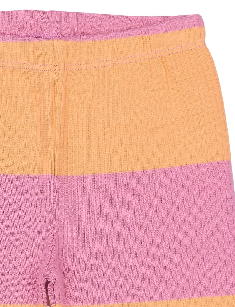 The New - TNSTTori Tight Rib Shorts - casual shorts - cashmere rose striped - 4