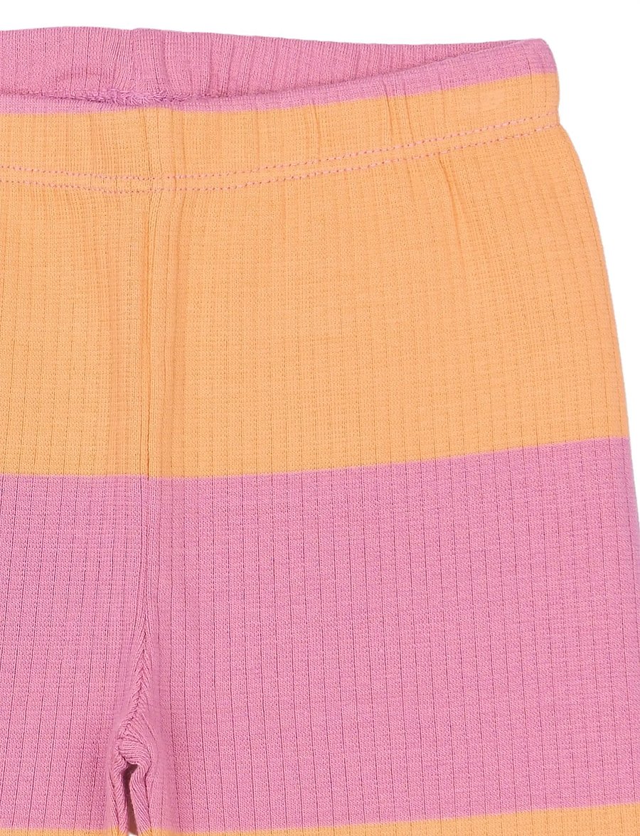 The New - TNSTTori Tight Rib Shorts - casual shorts - cashmere rose striped - 4