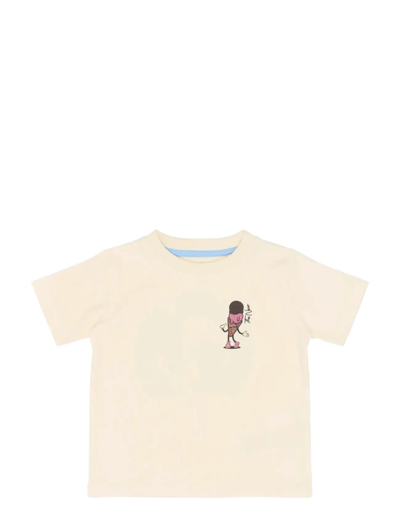 The New TNSTTundra S_S Tee - Nieuwe Mode - GARDENIA / cream