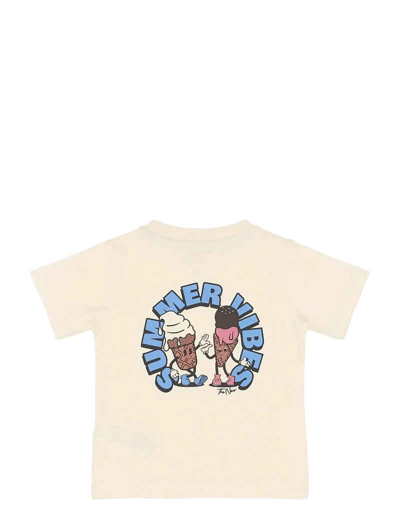 The New - TNSTTundra S_S Tee - kurzärmelige - gardenia - 2