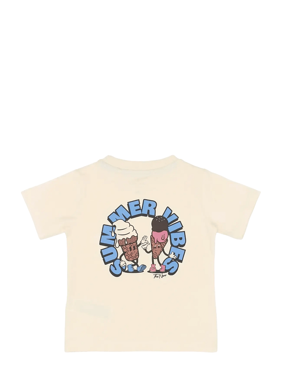 The New - TNSTTundra S_S Tee - kurzärmelige - gardenia - 2