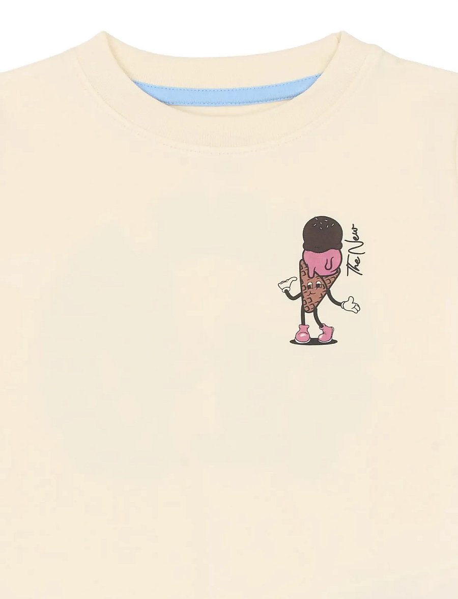 The New - TNSTTundra S_S Tee - kurzärmelige - gardenia - 5
