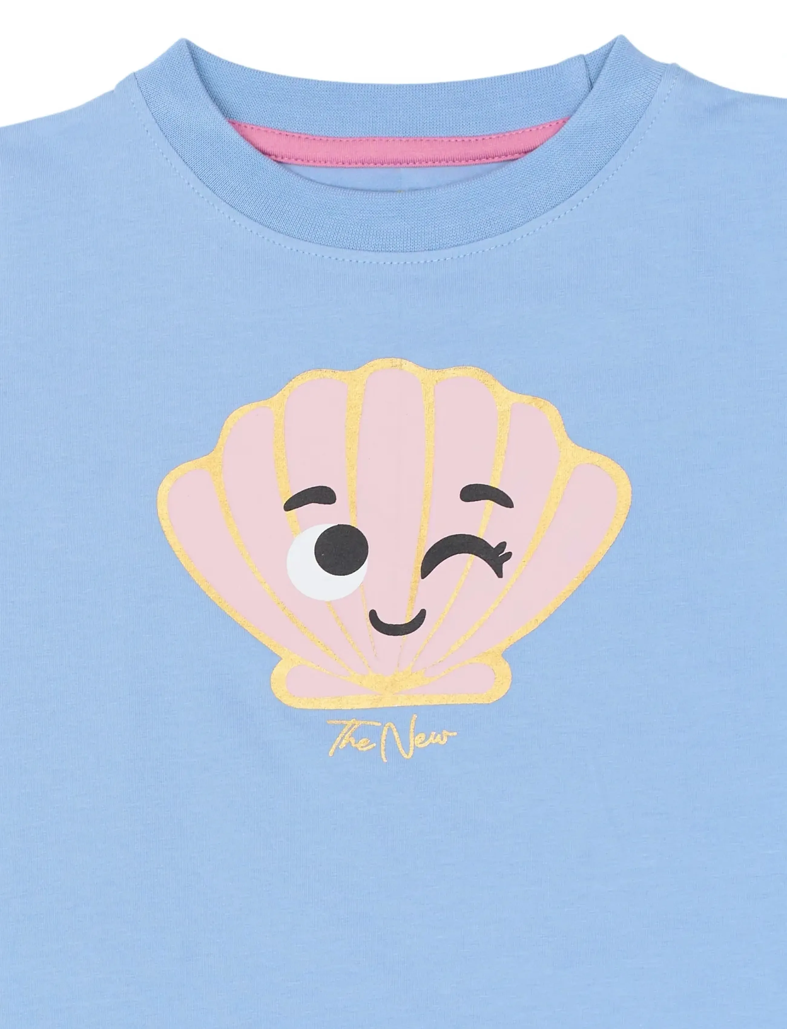 The New - TNSTTallulah S_S Tee - short-sleeved t-shirts - forever blue - 4