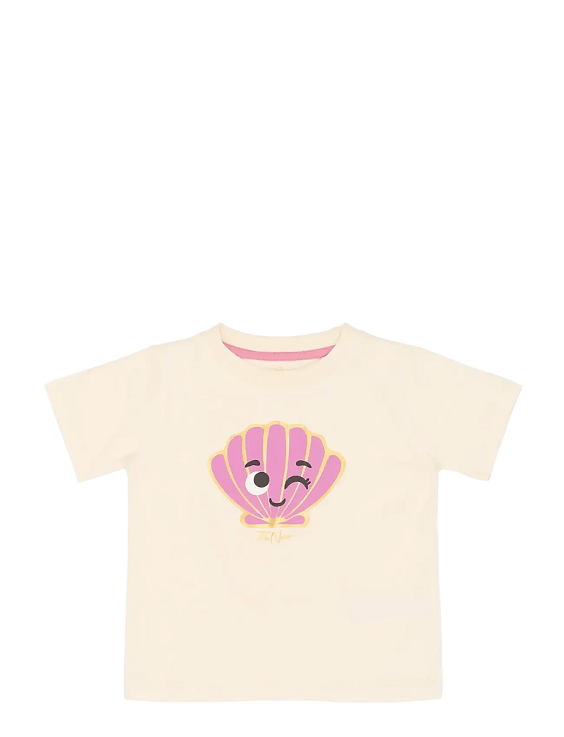 The New - TNSTTallulah S_S Tee - kurzärmelige - gardenia - 1
