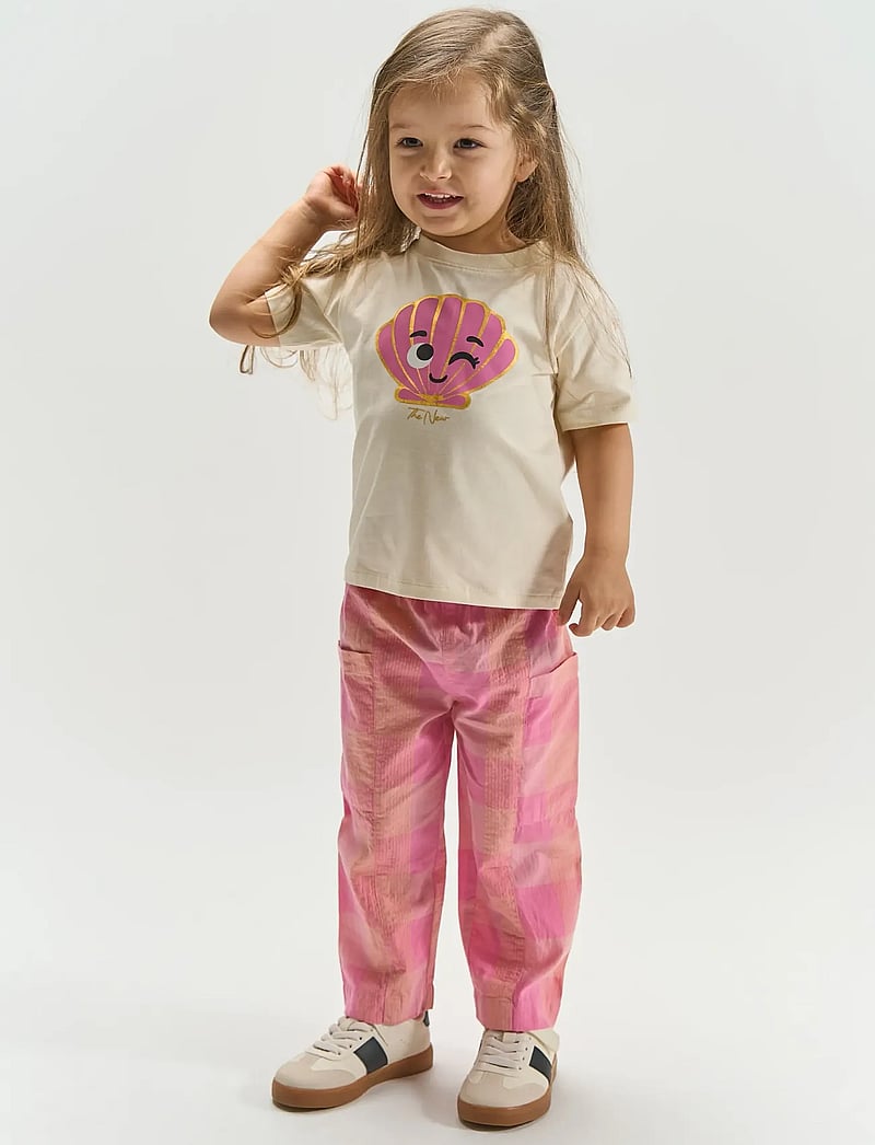The New - TNSTTallulah S_S Tee - kurzärmelige - gardenia - 3
