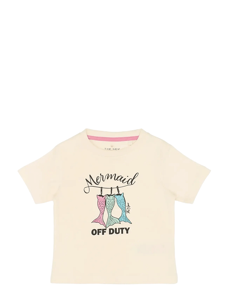 The New - TNSTTiara S_S Tee - short-sleeved t-shirts - gardenia - 1