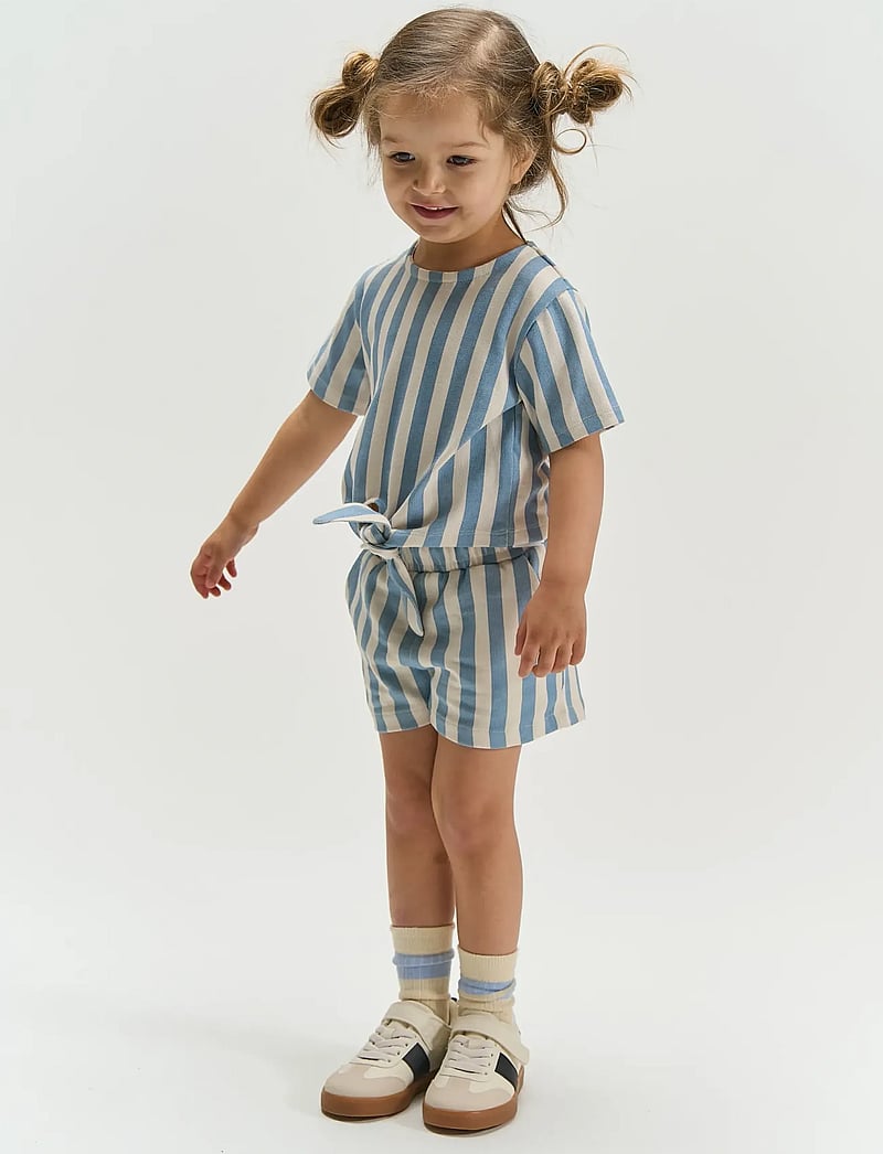 The New - TNSTTaliana S_S Tee - kortärmade t-shirts - forever blue striped - 4