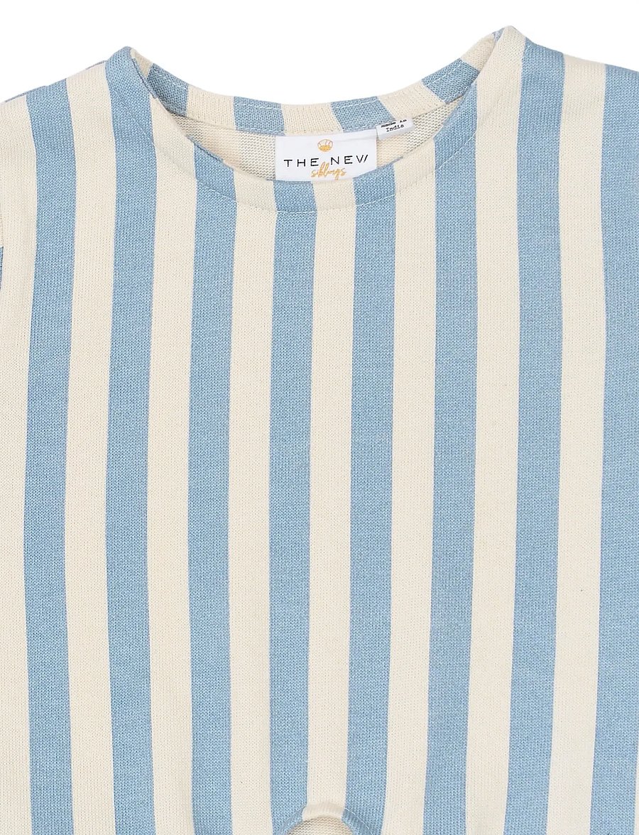 The New - TNSTTaliana S_S Tee - kortärmade t-shirts - forever blue striped - 5