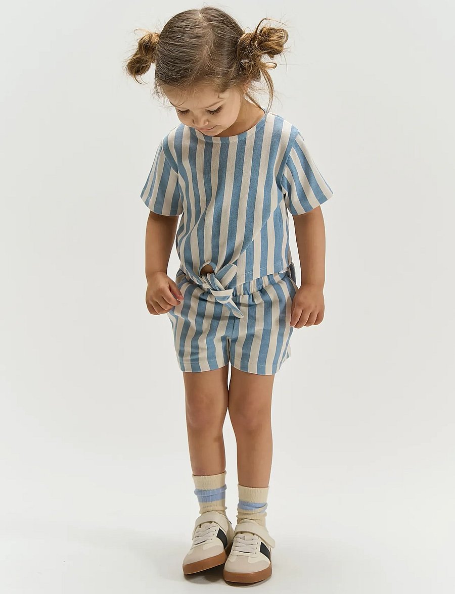 The New - TNSTTaliana Shorts - casual shorts - forever blue striped - 0