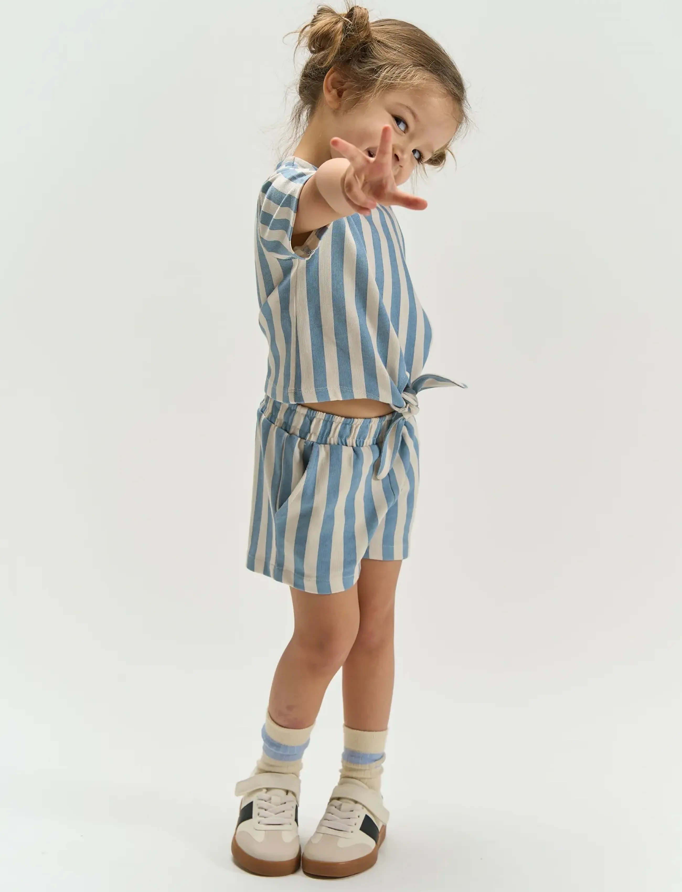The New - TNSTTaliana Shorts - casual shorts - forever blue striped - 3