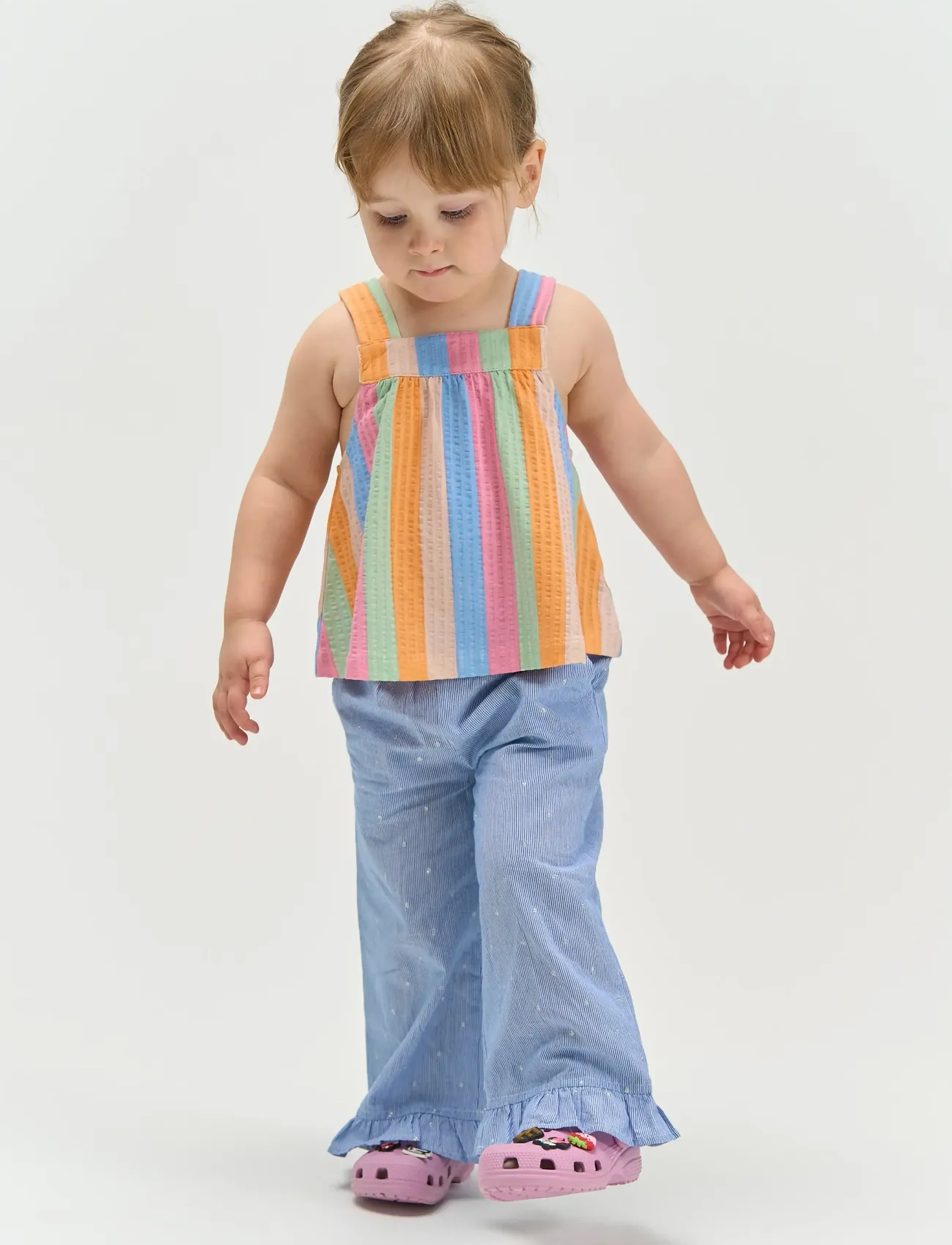The New Tnsttracie Strap Top, Børn, Strop Top, Multi/mønstret, Str: 104