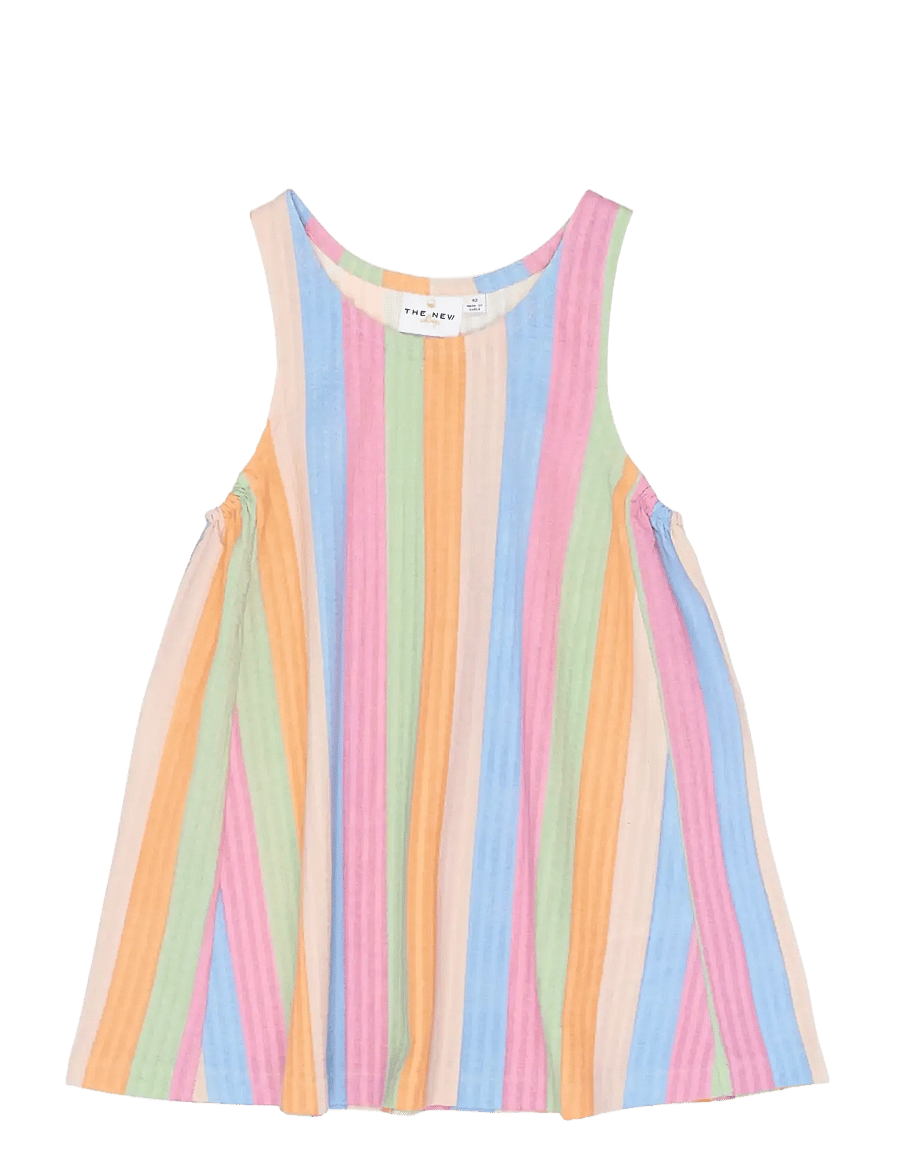 The New - TNSTTracie S_L Dress - mouwloze babyjurken - multi striped - 1
