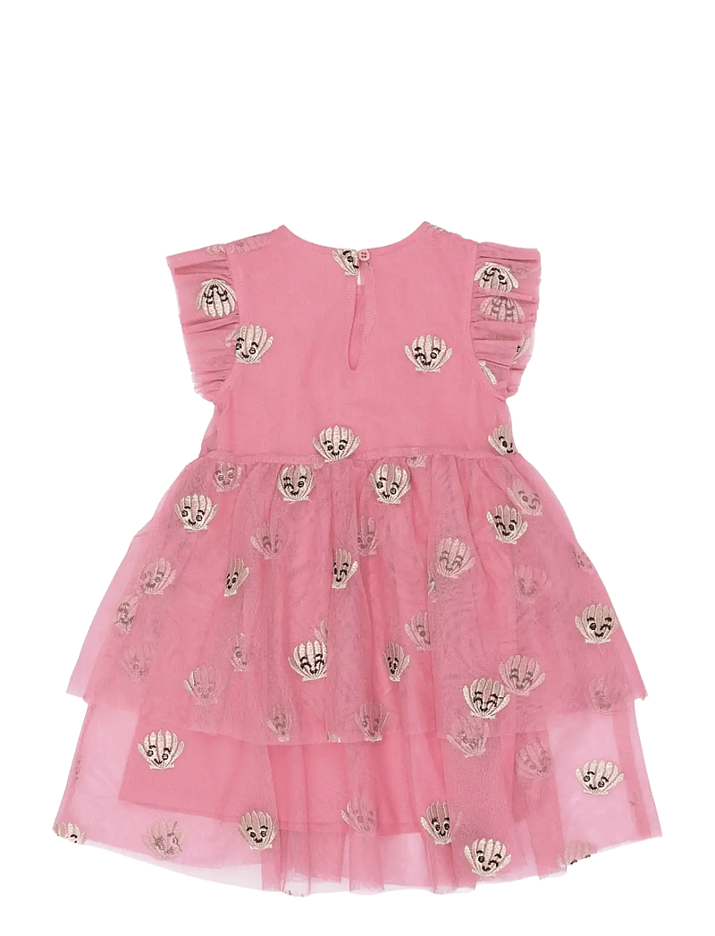 The New - TNSTTulle S_L Dress - sukienki dla dziewczynek bez rękawów - cashmere rose emb - 2