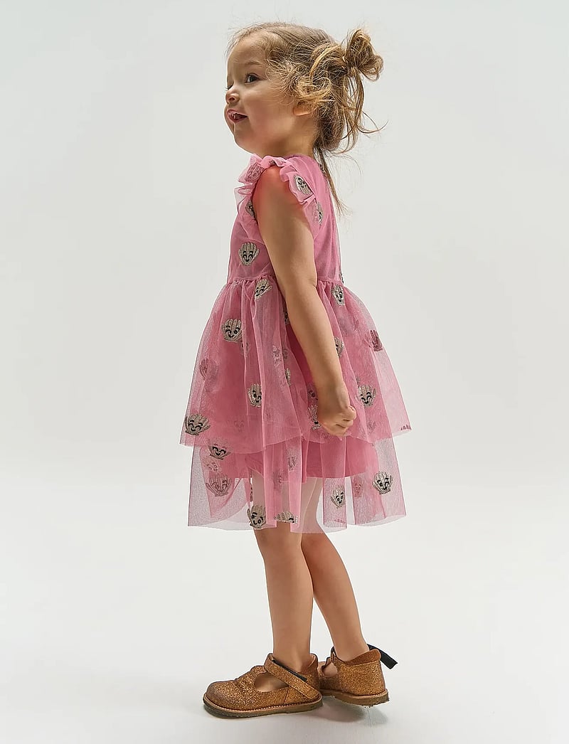 The New - TNSTTulle S_L Dress - sukienki dla dziewczynek bez rękawów - cashmere rose emb - 3