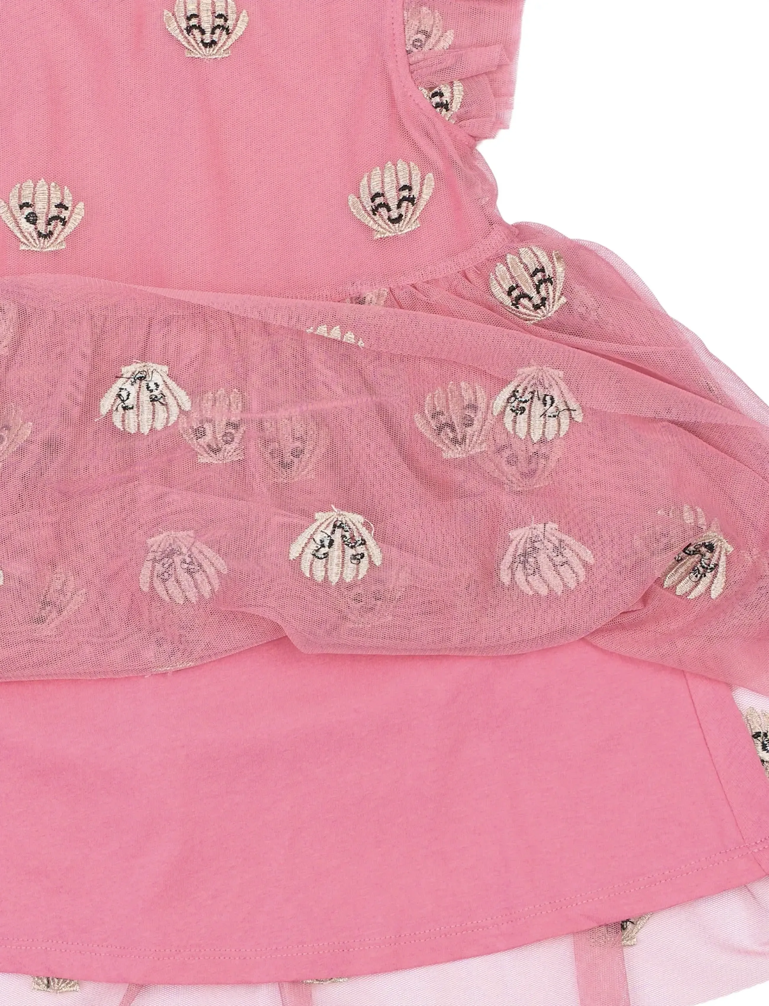 The New - TNSTTulle S_L Dress - Ærmeløse babykjoler - cashmere rose emb - 4
