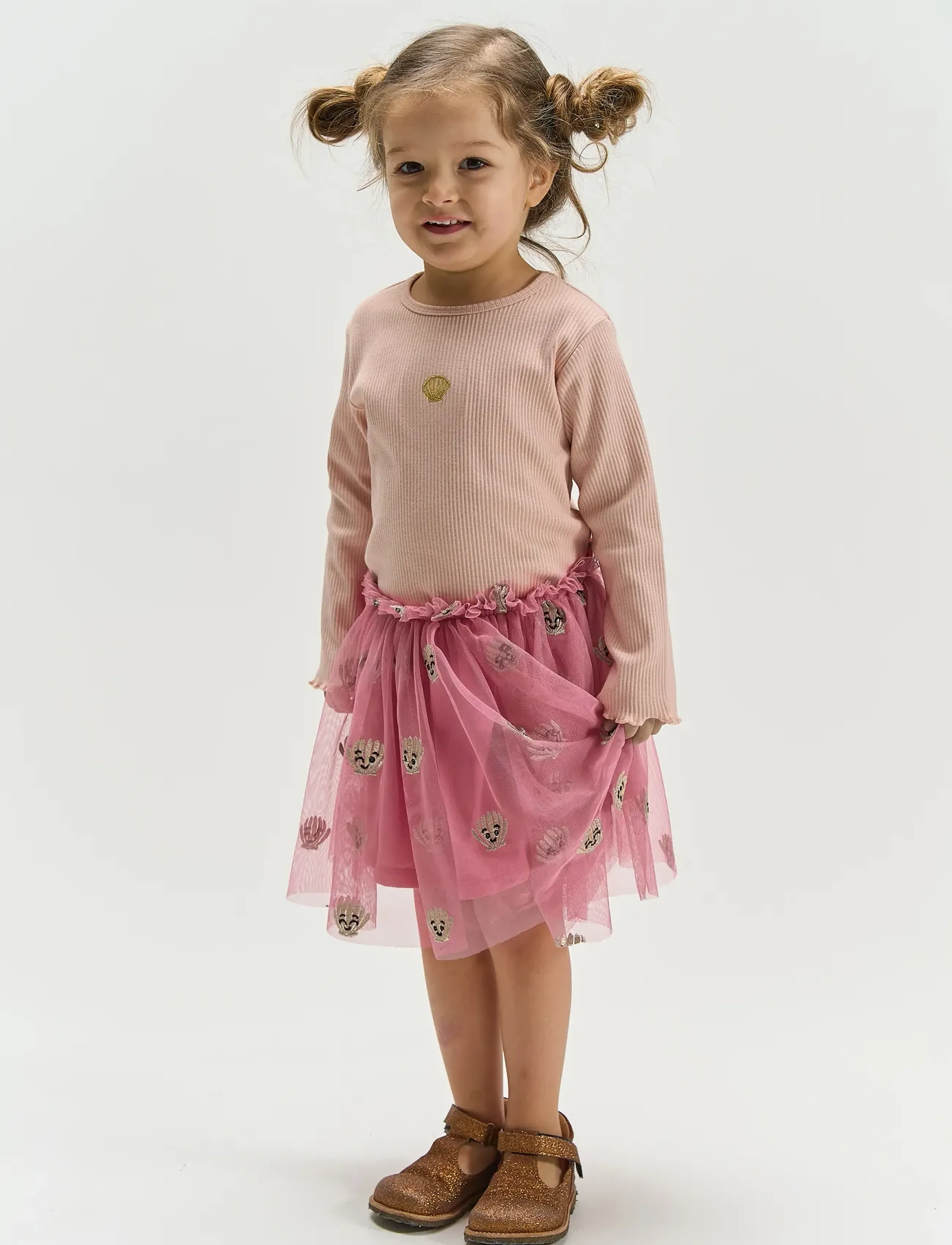 The New TNSTTulle Skirt - Skirts - CASHMERE ROSE EMB / pink/rose