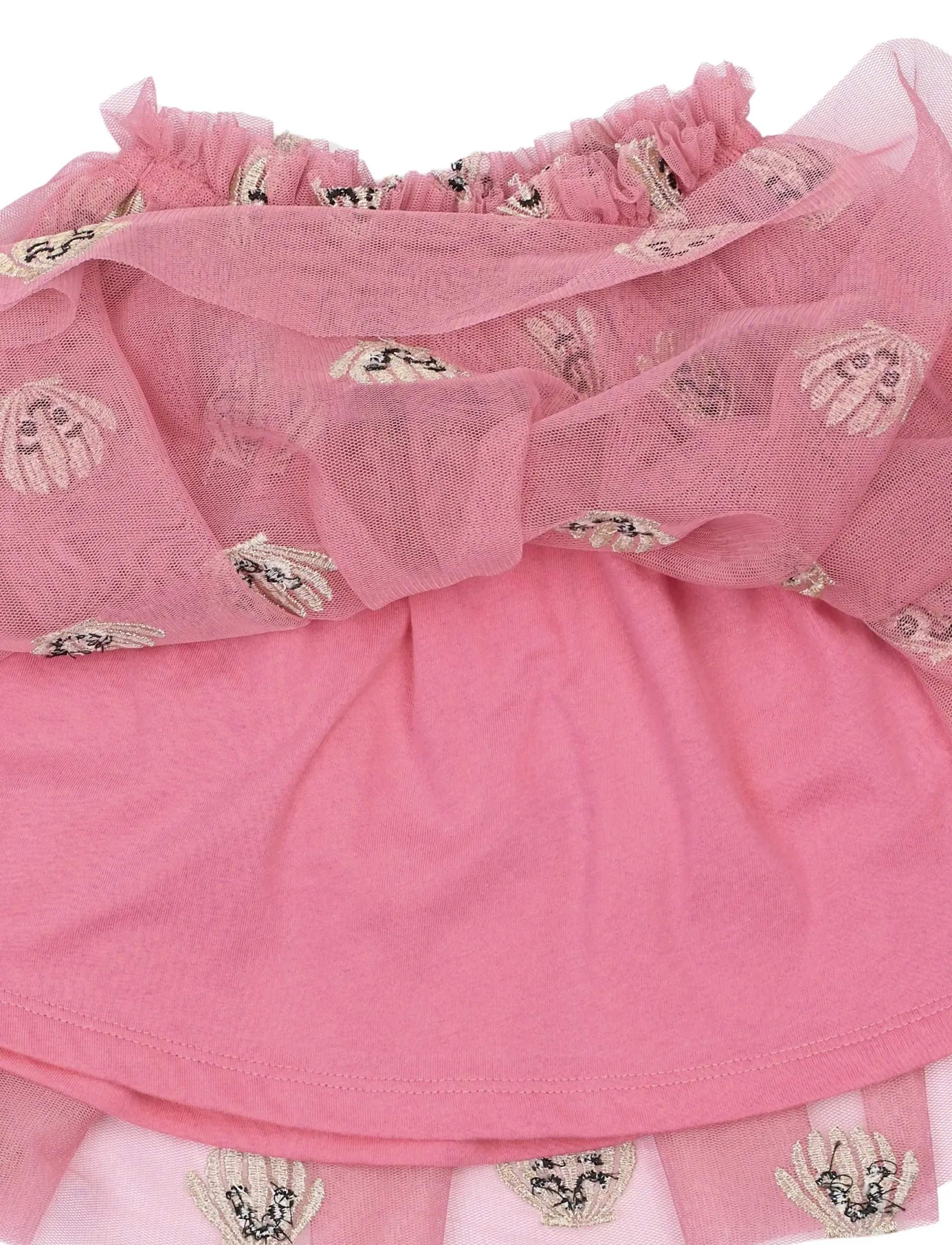 The New - TNSTTulle Skirt - tüllseelik - cashmere rose emb - 3