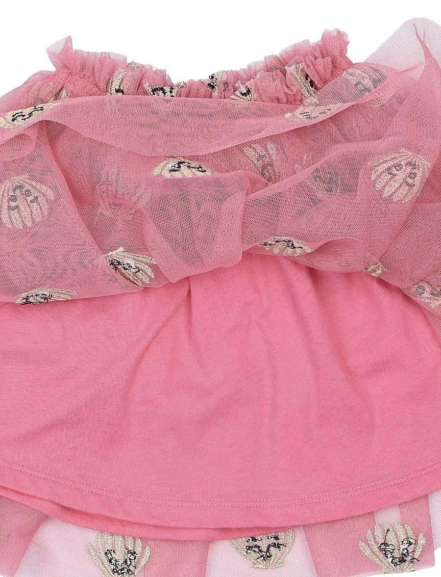 The New - TNSTTulle Skirt - tüllseelik - cashmere rose emb - 3