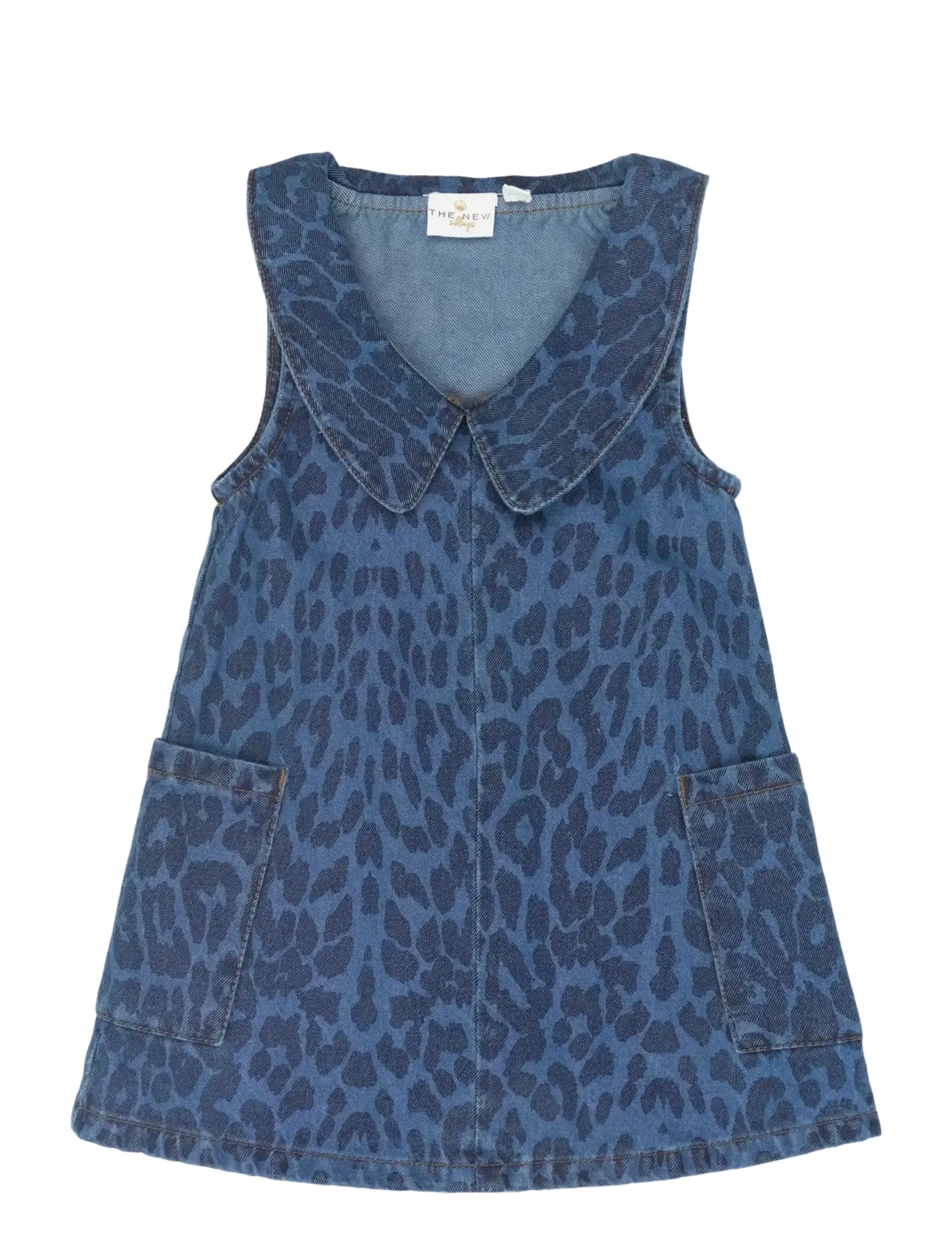 The New TNSTPearl S_L Denim Dress - The New - MEDIUM BLUE DENIM AOP / blue