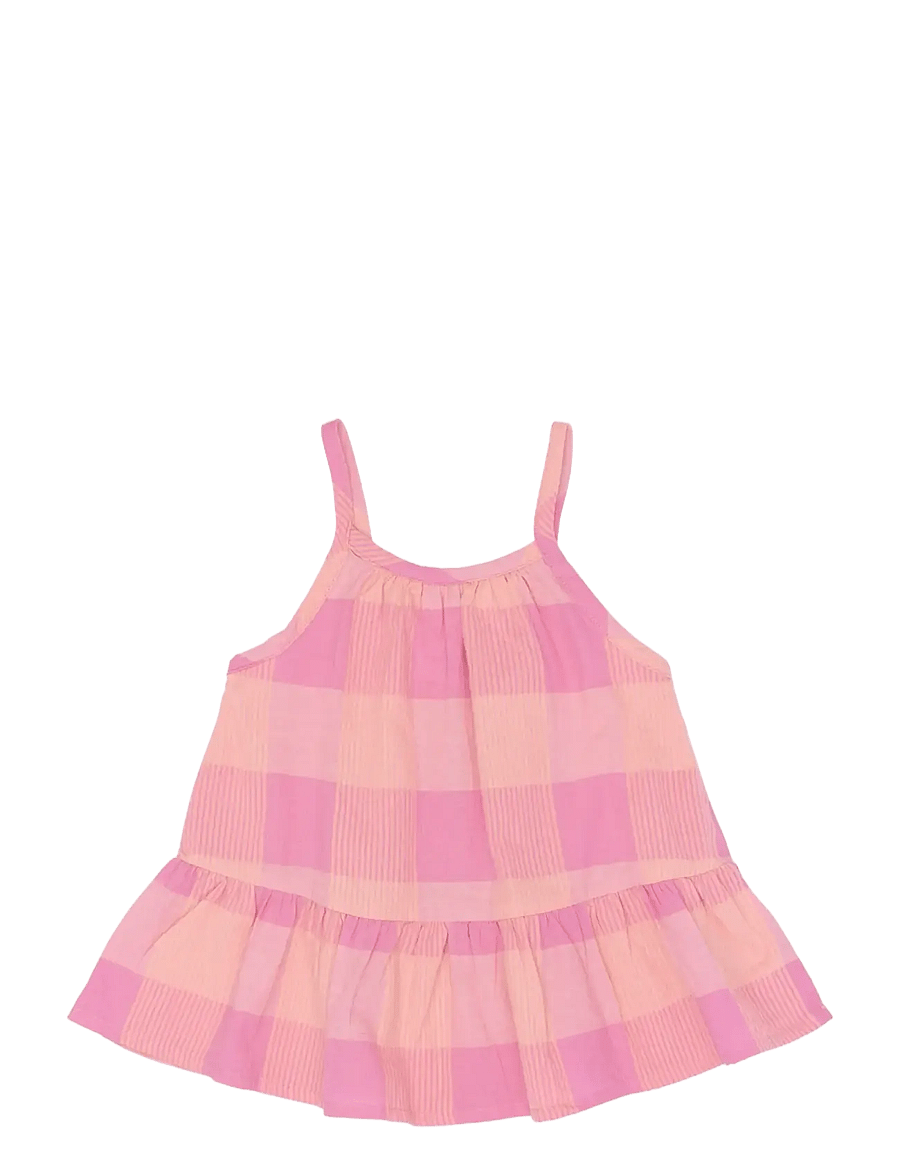 The New - TNSTTassie Strap Top - topit - cashmere rose checked - 1