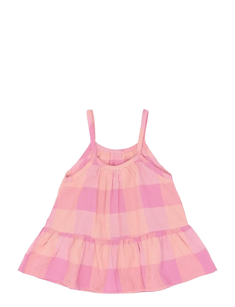 The New - TNSTTassie Strap Top - Ærmeløs undertrøje - cashmere rose checked - 2