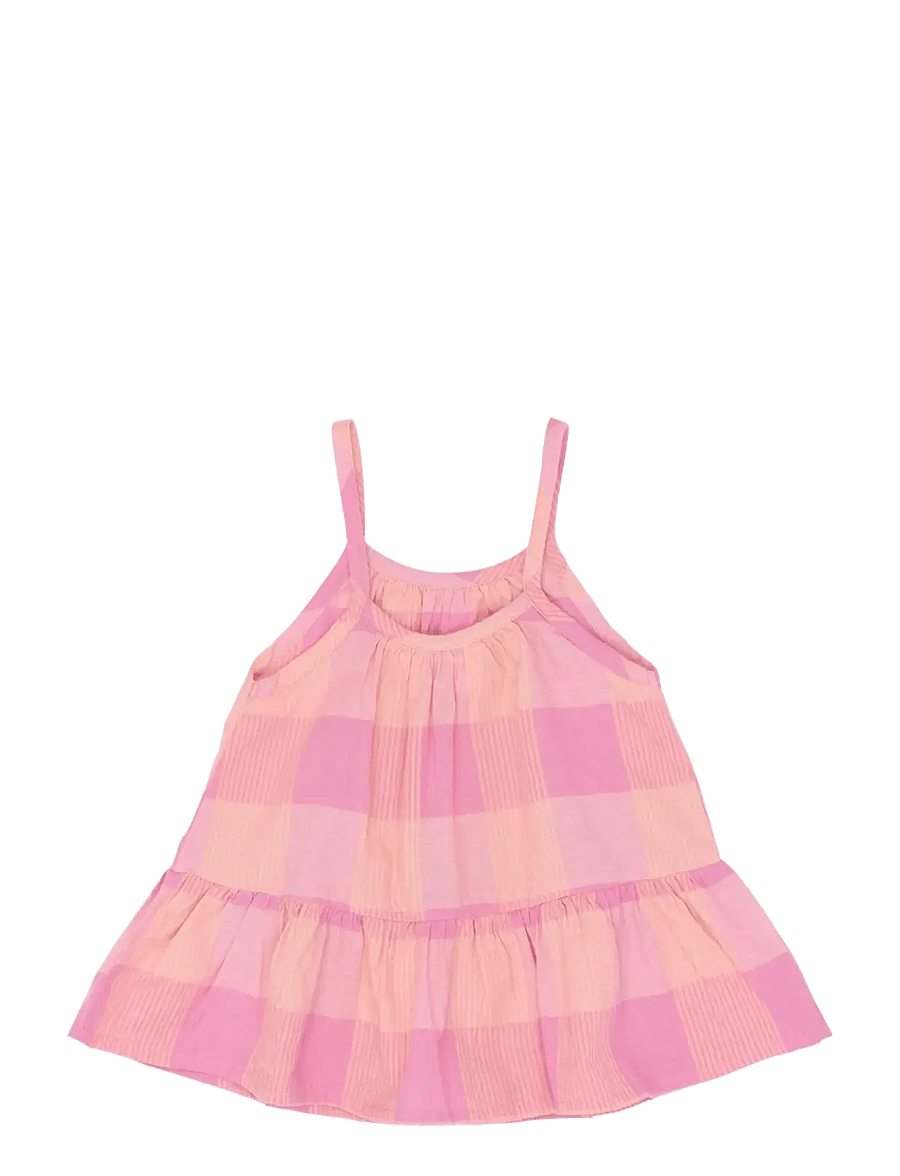 The New - TNSTTassie Strap Top - topit - cashmere rose checked - 2