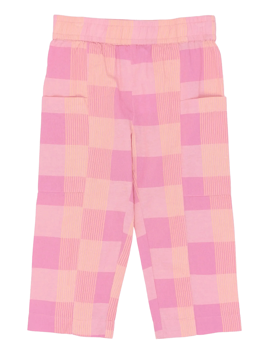 The New - TNSTTassie Pants - beebipüksid - cashmere rose checked - 1