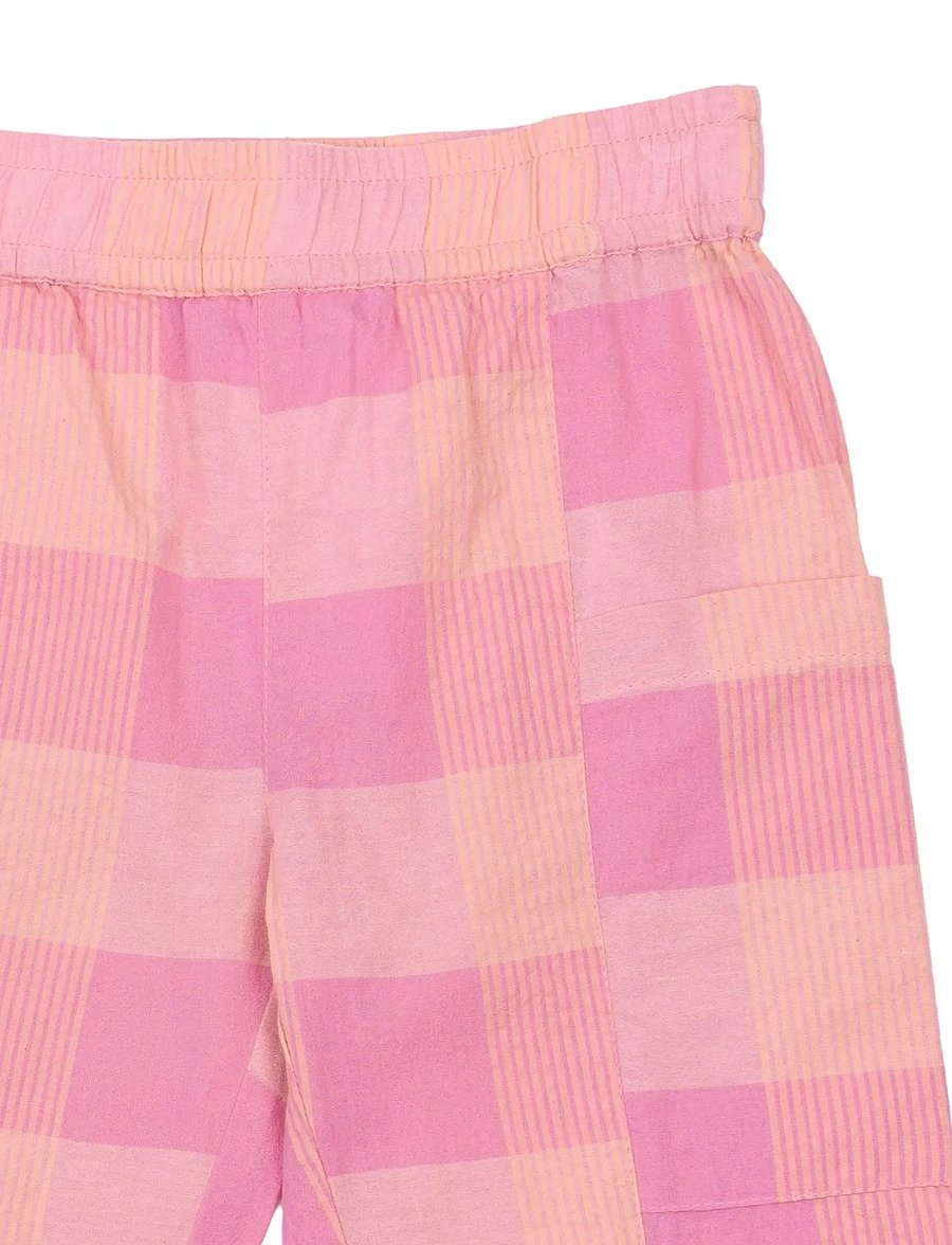The New - TNSTTassie Pants - beebipüksid - cashmere rose checked - 3