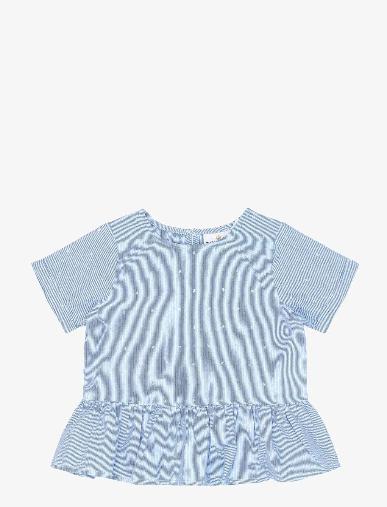 The New - TNSTThea S_S Top - kortärmade t-shirts - forever blue striped - 1