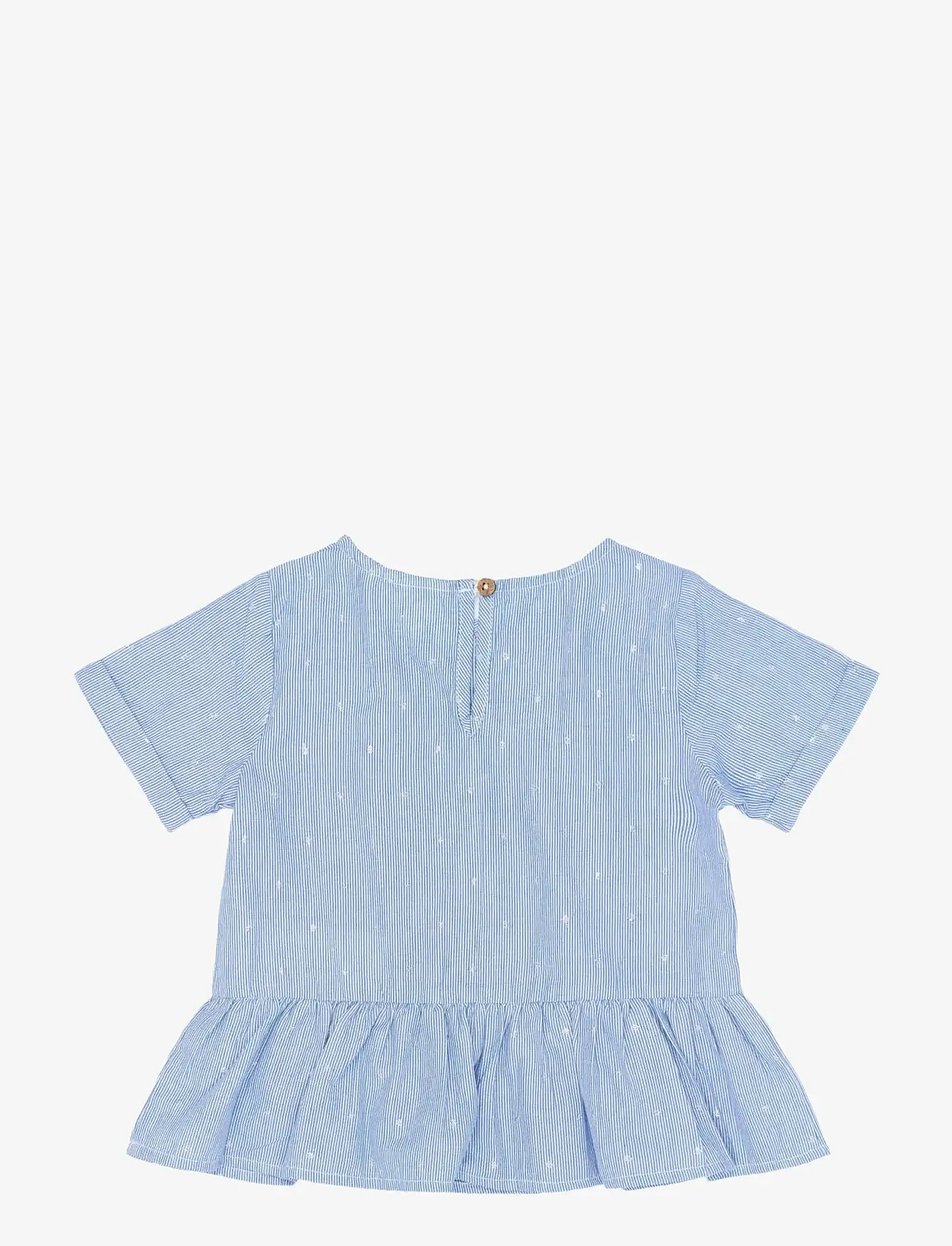 The New - TNSTThea S_S Top - kortärmade t-shirts - forever blue striped - 2