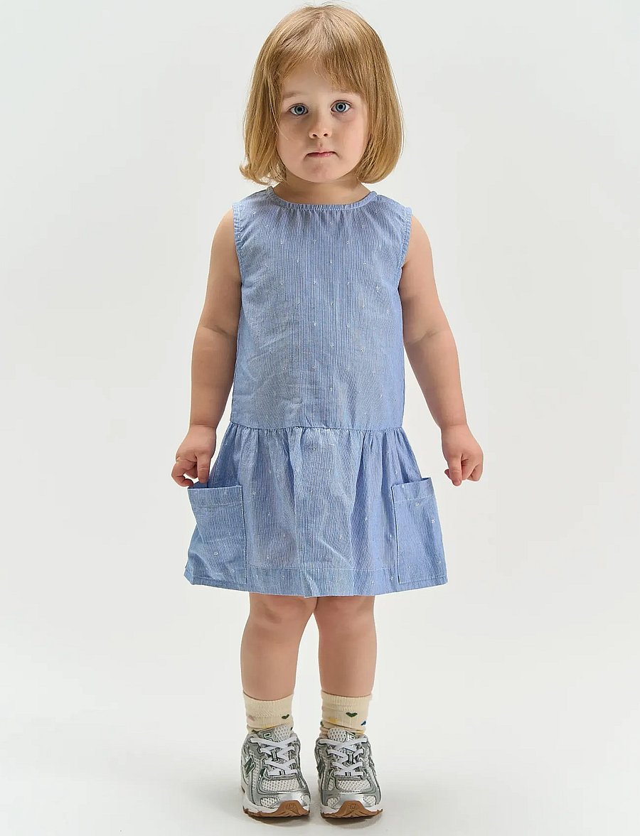 The New - TNSTThea S_L Dress - Ærmeløse babykjoler - forever blue striped - 0