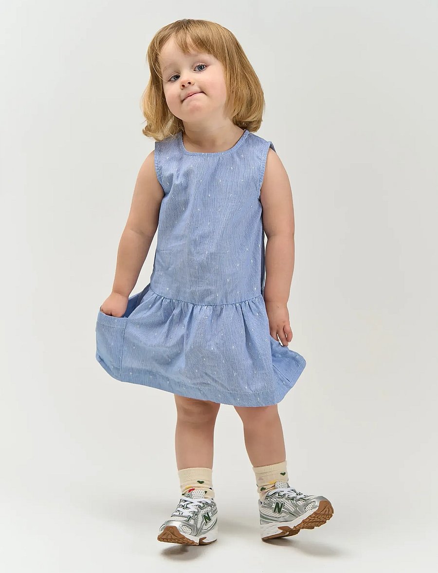 The New - TNSTThea S_L Dress - Ærmeløse babykjoler - forever blue striped - 3