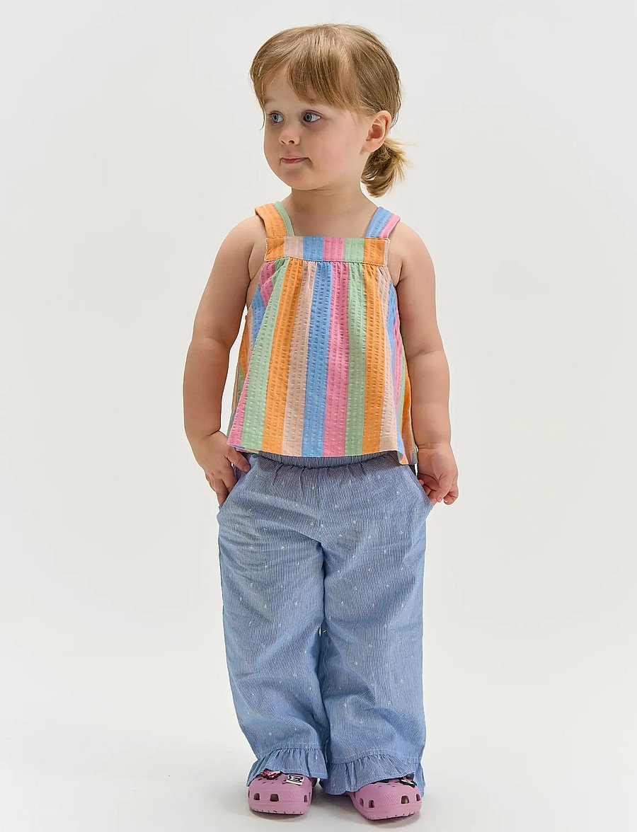 The New - TNSTThea Loose Toddler Pants - babyhosen - forever blue striped - 0