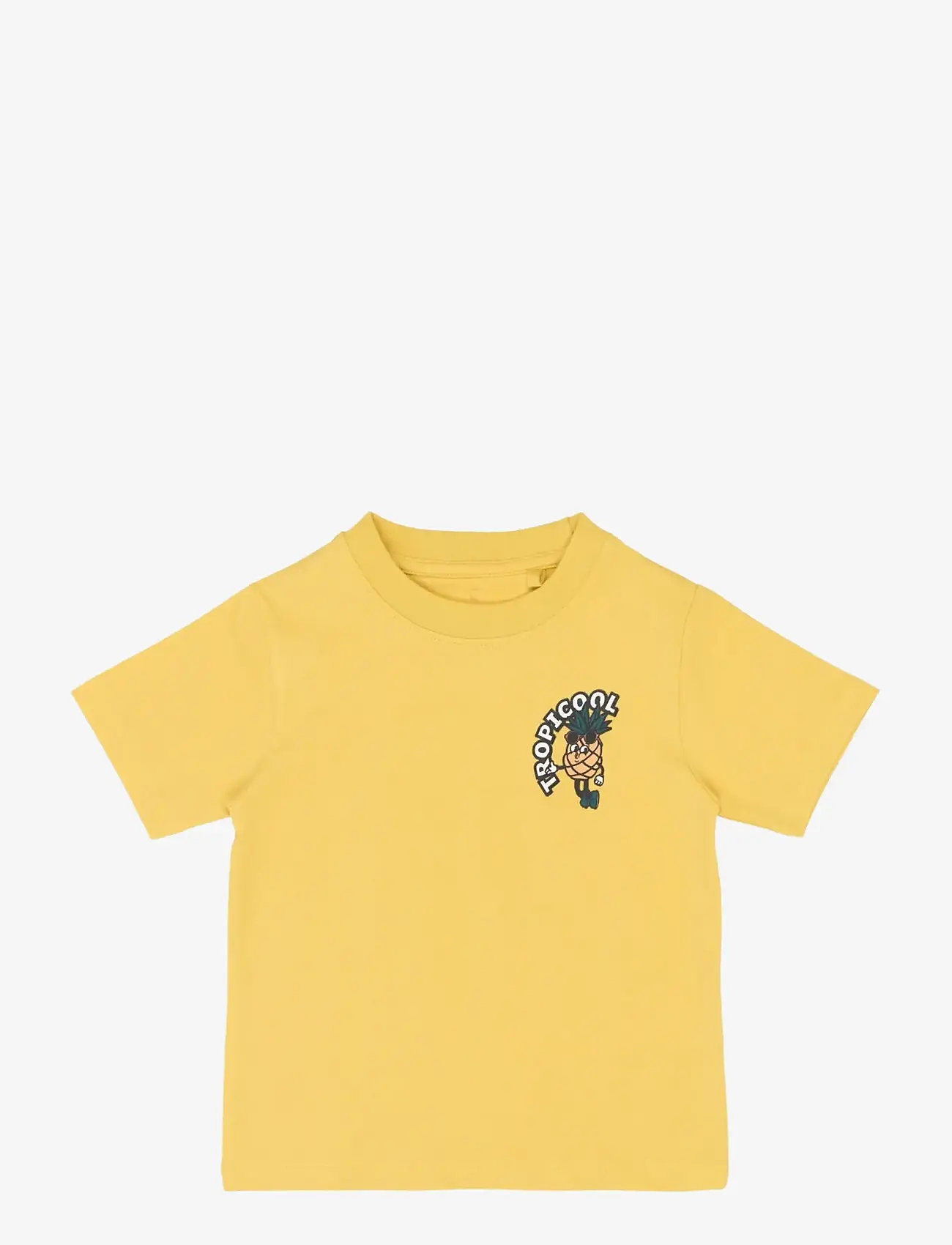 The New - TNSTTatum S_S Tee - lühikeste varrukatega t-särgid - cream gold - 1