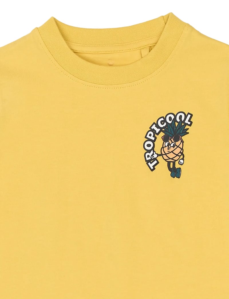 The New - TNSTTatum S_S Tee - lühikeste varrukatega t-särgid - cream gold - 5