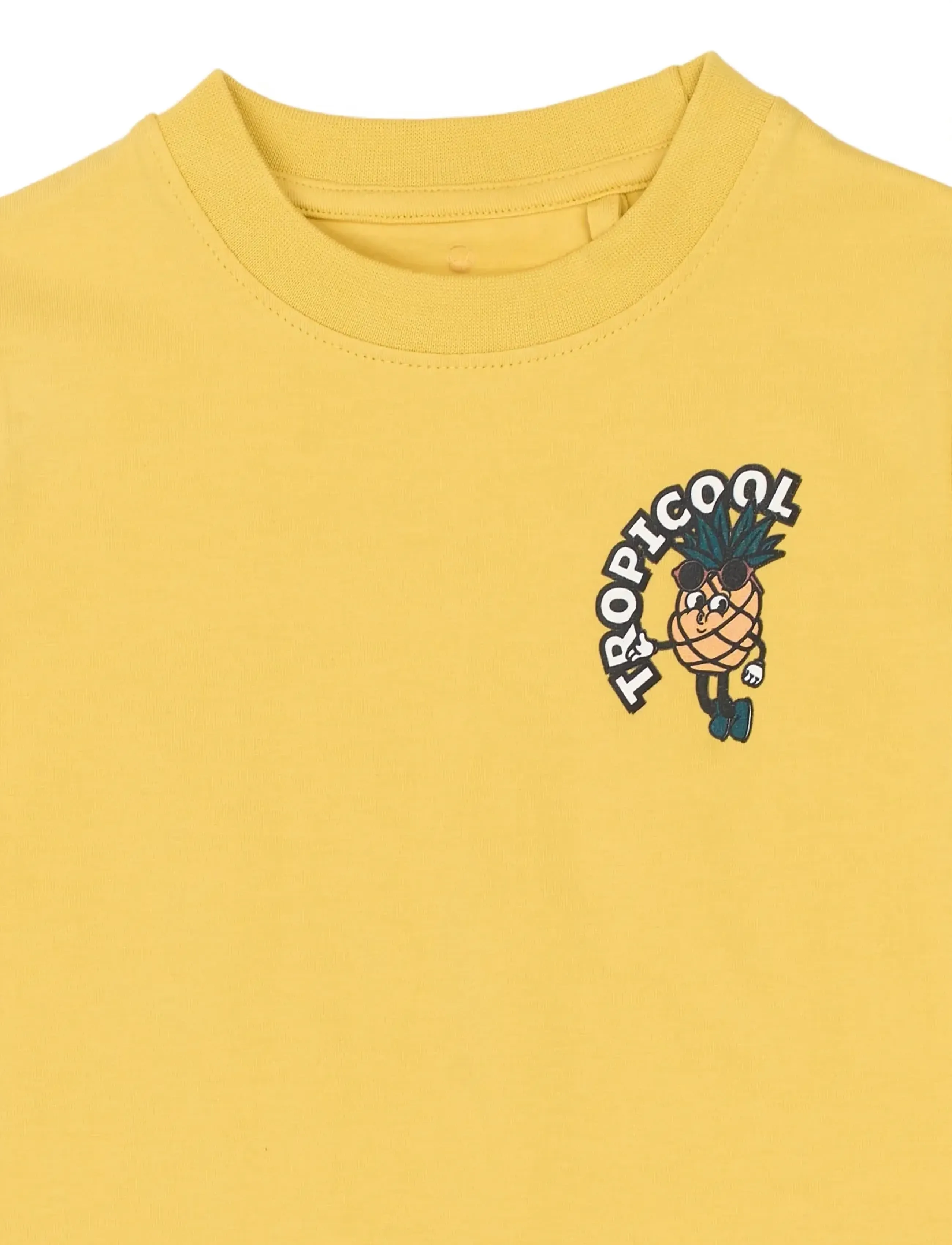 The New - TNSTTatum S_S Tee - short-sleeved t-shirts - cream gold - 5