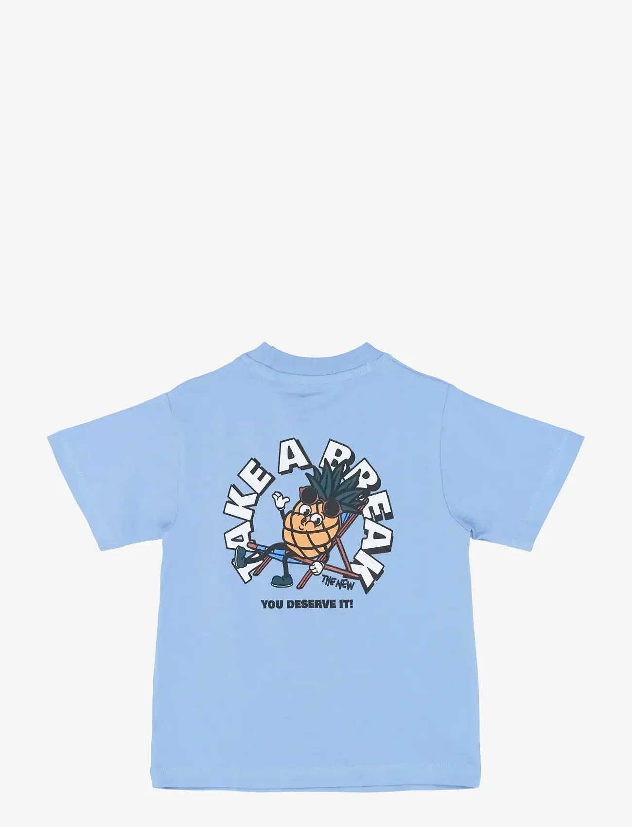 The New - TNSTTatum S_S Tee - short-sleeved t-shirts - forever blue - 1