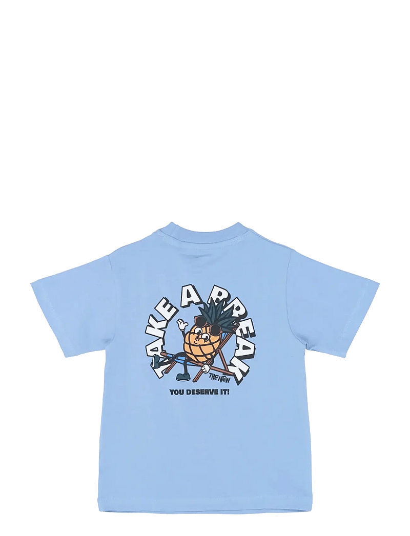 The New - TNSTTatum S_S Tee - short-sleeved t-shirts - forever blue - 1
