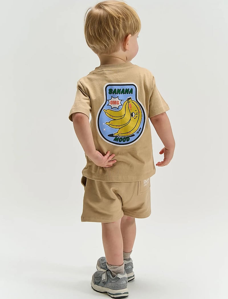 The New - TNSTTadeo S_S Tee - short-sleeved t-shirts - humus - 3