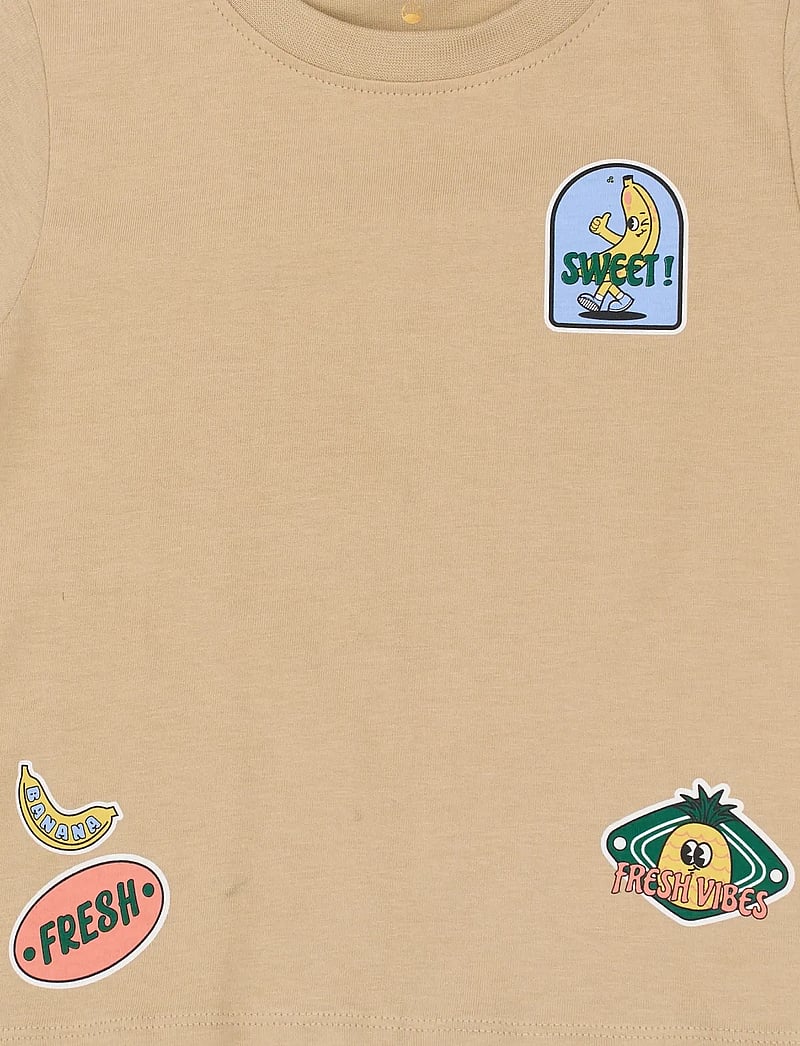 The New - TNSTTadeo S_S Tee - short-sleeved t-shirts - humus - 4