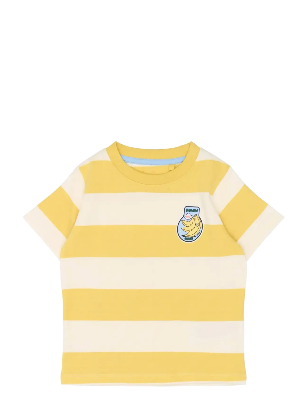 The New TNSTTrevor OS S_S Tee - The New - CREAM GOLD STRIPED / yellow
