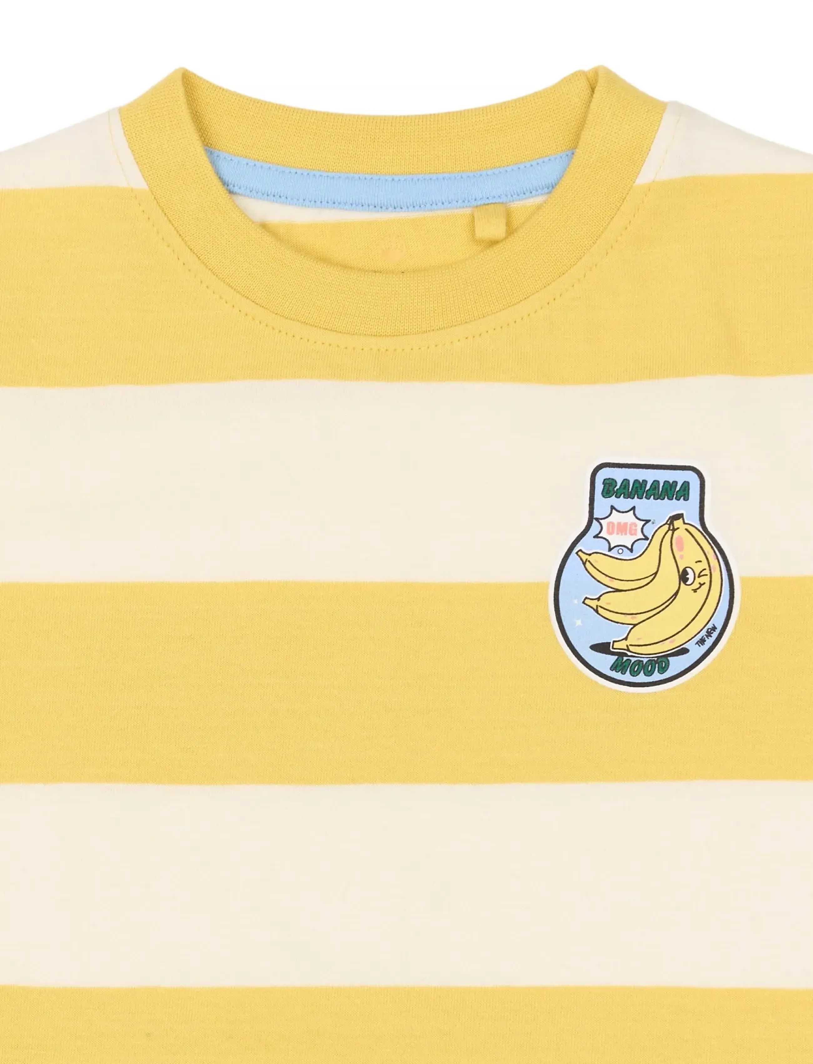 The New - TNSTTrevor OS S_S Tee - t-shirts à manches courtes - cream gold striped - 4