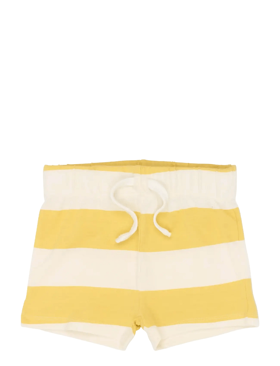 The New - TNSTTrevor Jersey Shorts - sweatshorts - cream gold striped - 1