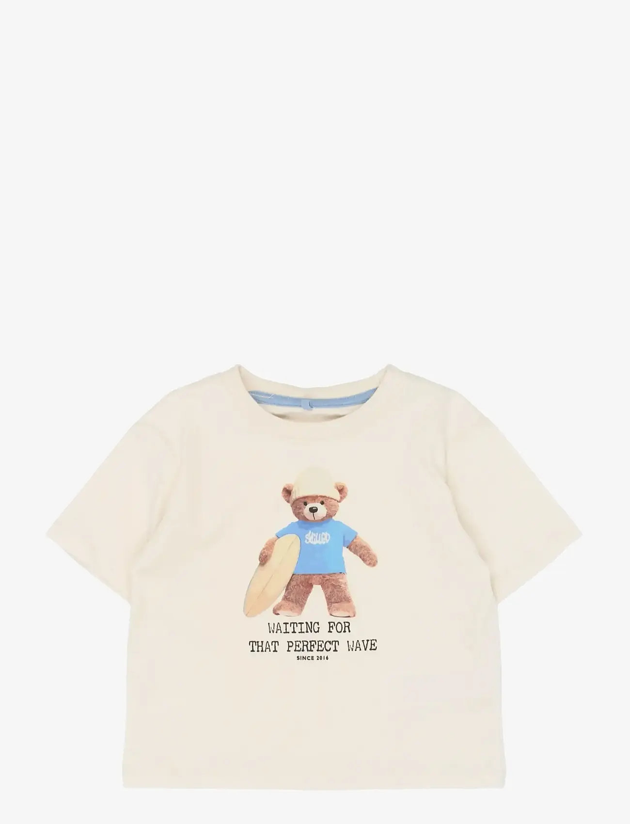 The New - TNSTTed OS S_S Tee - kortærmede t-shirts - gardenia - 0